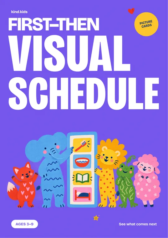 First–Then Visual Schedule